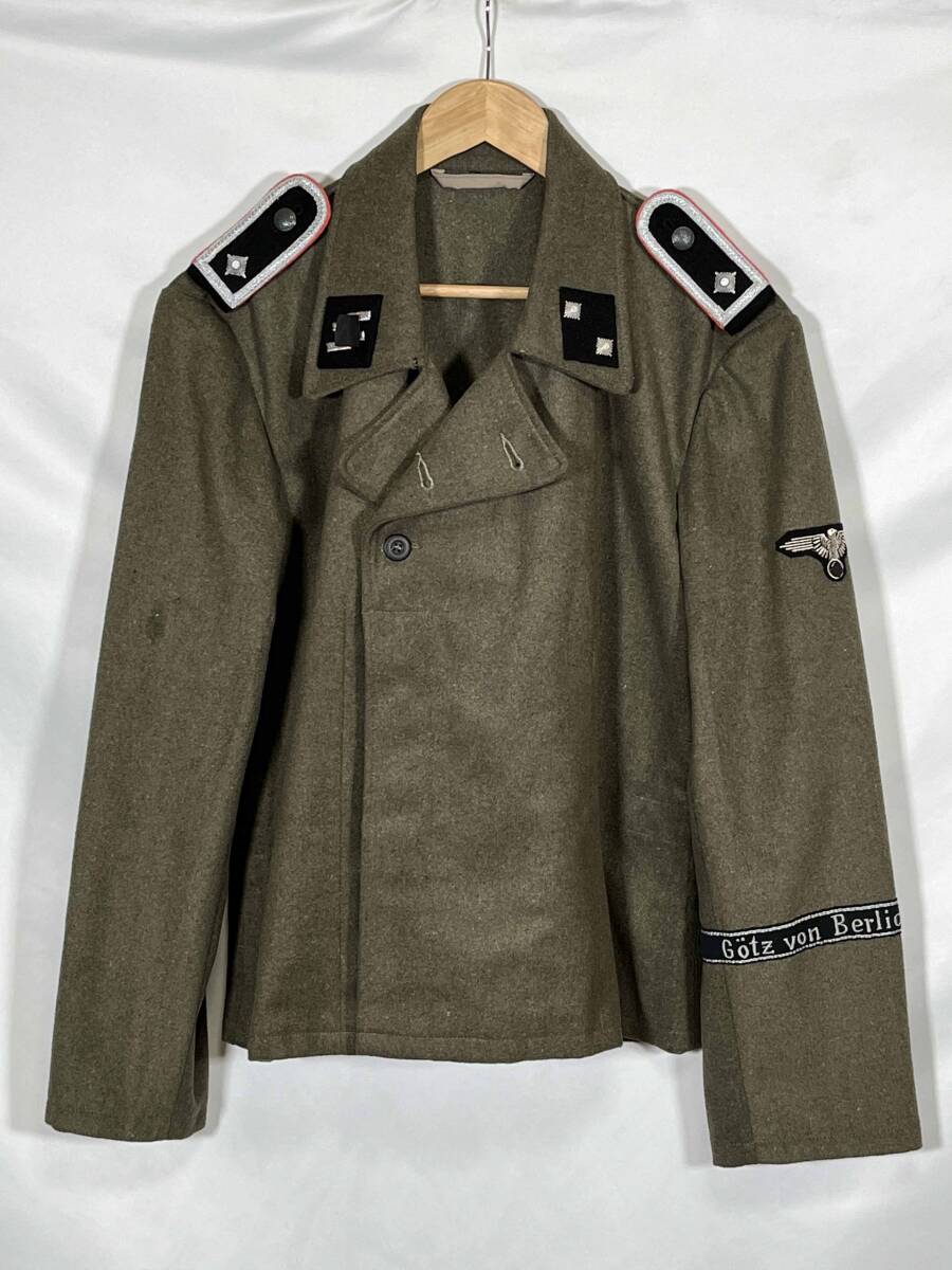 レプリカ 第二次世界大戦 ドイツ軍 武装親衛隊 突撃砲兵 ジャケット 中古品拍卖