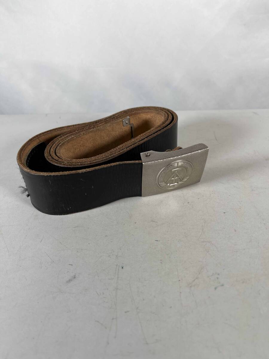 実物 東ドイツ 東ドイツ軍 NVA 制服 ベルト レザー キャンバス 複数出品 DDR 東独 中古品 放出品 A拍卖