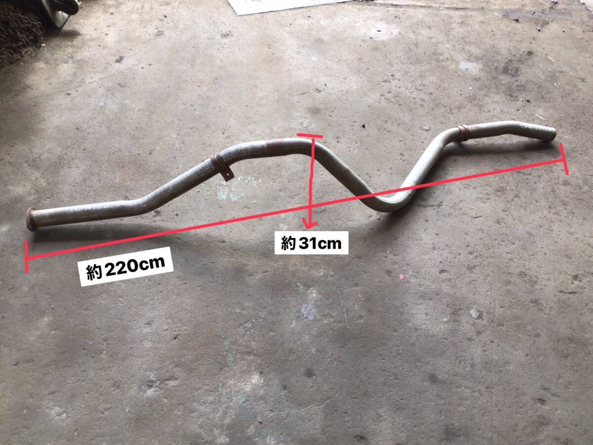 NPR72L H.11年 エルフ ワイド エキゾースト テールパイプ M-2564 ④ 即日発送可 いすゞ 225×35×50拍卖