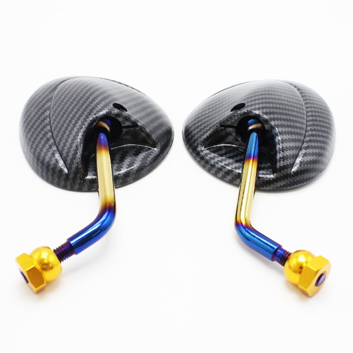 TODAYトゥデイ ブラック ショートミラー 8mm 正ねじ 左右set 黒 エイプape ディオDio リード ズーマー ジョルノクレア ジョルカブ拍卖