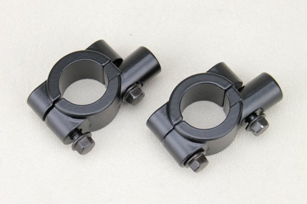 送料格安 ミラーホルダー2個 8mm黒 ミラークランプ CB400SF CB1000SF CB1100 CB1300SB ホーネット250 ジェイド CB900F XJ400D XJ400E拍卖