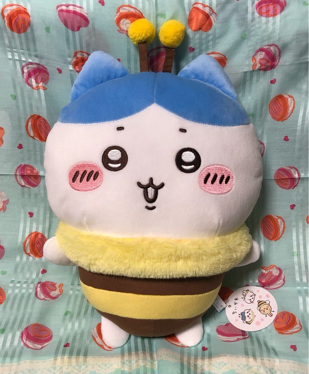 ちいかわ パレード ハチさん BIG ぬいぐるみ ハチワレ タグ付き拍卖