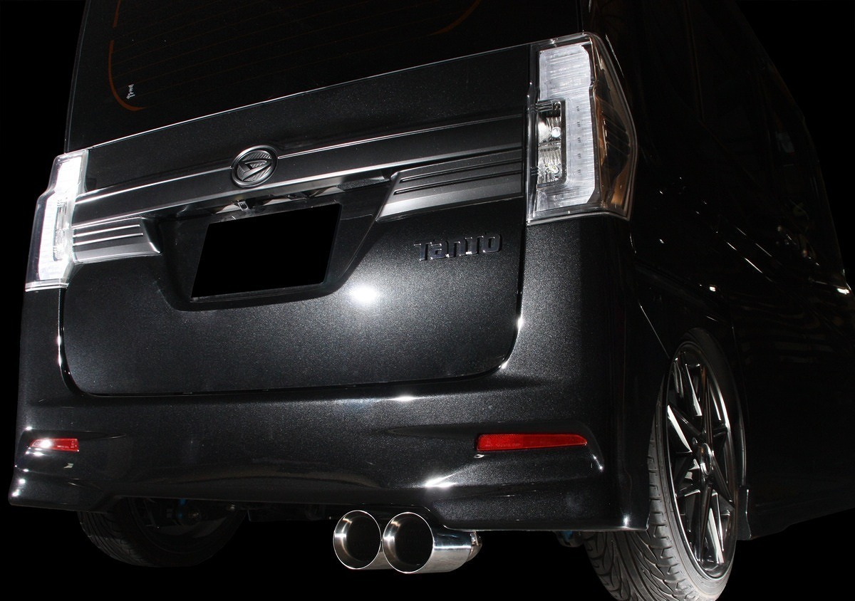 スリーキャッツ LA600S 600タントカスタム ターボ 100Φ真円W 直管 ストレート マフラー拍卖