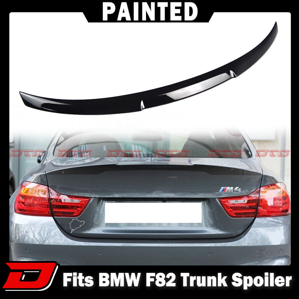 塗装込み 2014-2020 BMW 4シリーズ クーペ F82 リアトランクスポイラー ウィング M4 TYPE ABSの材質 各純正色対応拍卖