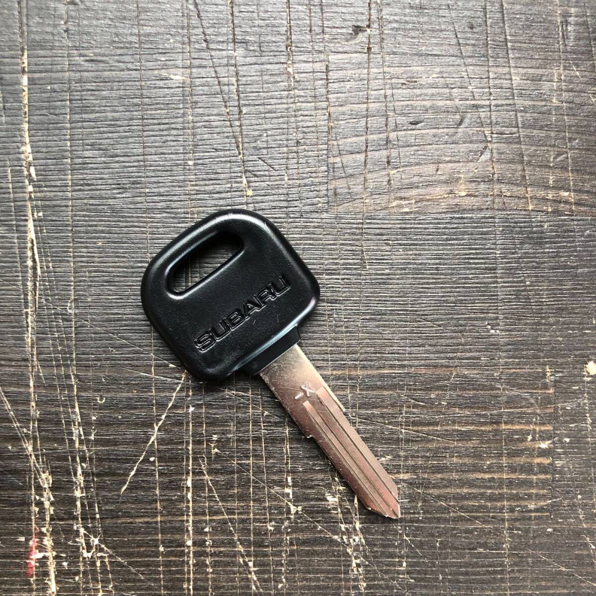 スバル 純正 インプレッサ キー プレート ブランク マスタ SUBARU IMPREZA WRX KEY PLATE-BLANK MASTER 未使用 メーカー純正品 Genuine JDM拍卖