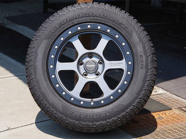 FALCON off-road V1 YOKOHAMA GEOLANDAR A/T G015 235/65R17 235/65-17 デリカD5 RAV4 CX-5 CX-8 アルファード ヴェルファイア他拍卖