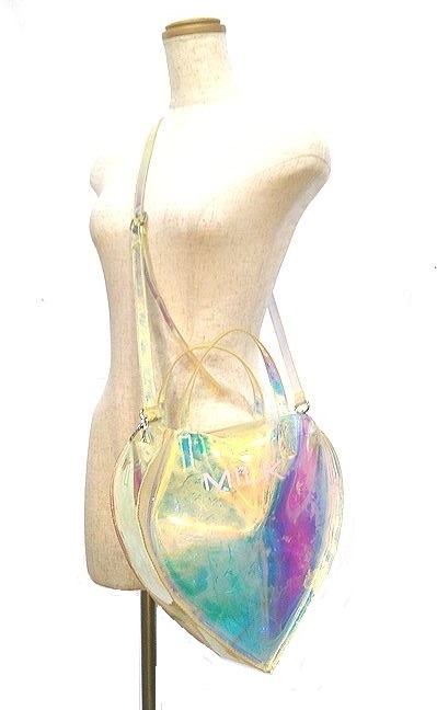 MILK オーロラ ハート ショルダー バッグ ミルク 拍卖