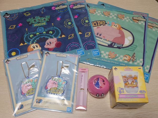 今回のみ値下げ76 星のカービィ ハサミ シンプルスリムシザー 提灯ライト グラス アトラクション ラバーチャーム タオル まとめ セット拍卖