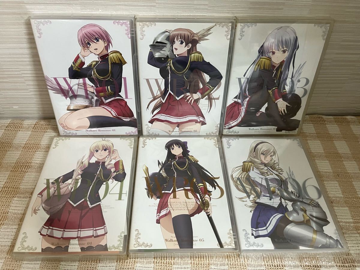 ワルキューレロマンツェ 全6巻セット Blu-ray/DVD セル版 即決 送料無料拍卖