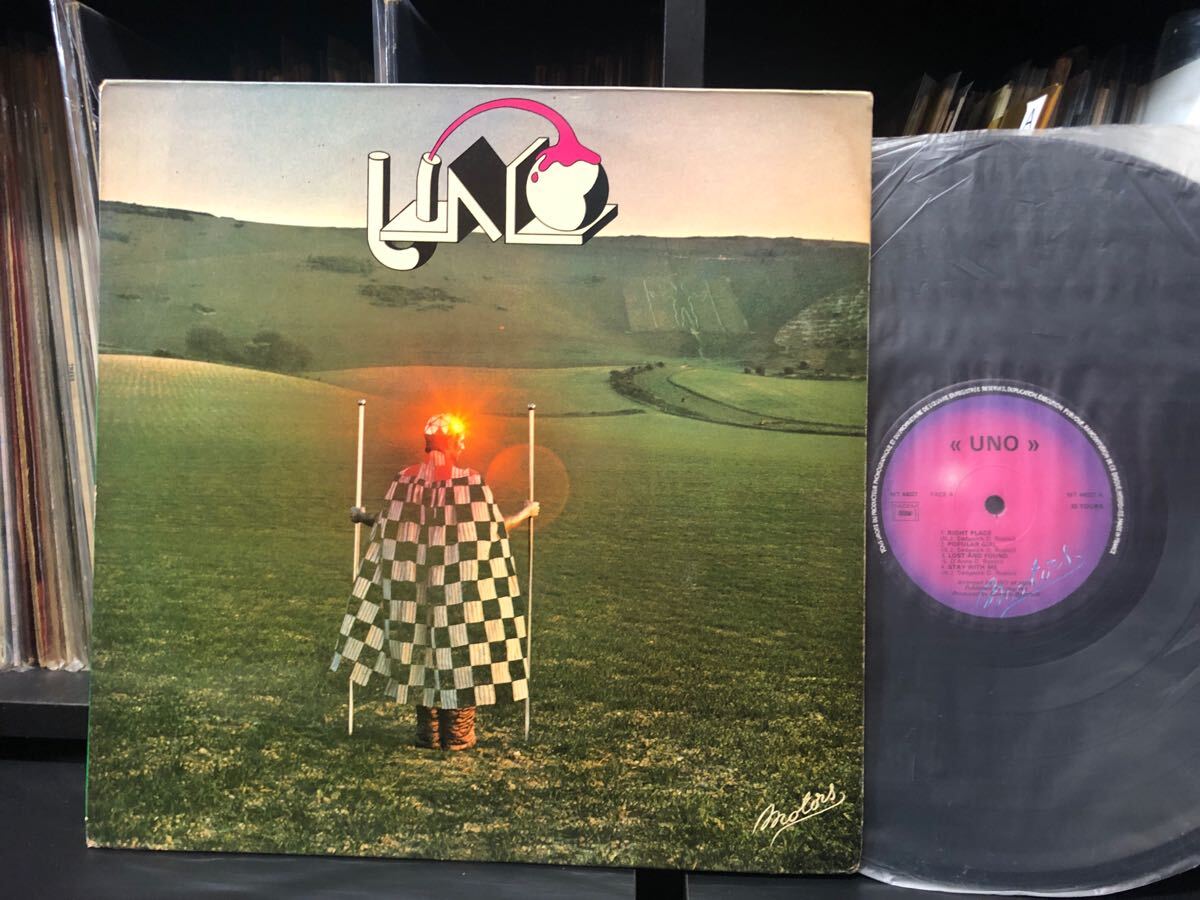 イタロ mellotron プログレ Org LP ▼ Uno - s/t ‘74フランスLes Disques Motors原盤 ▼ * Italian PROG * ウーノ * Hipgnosis * 仏初版 *拍卖