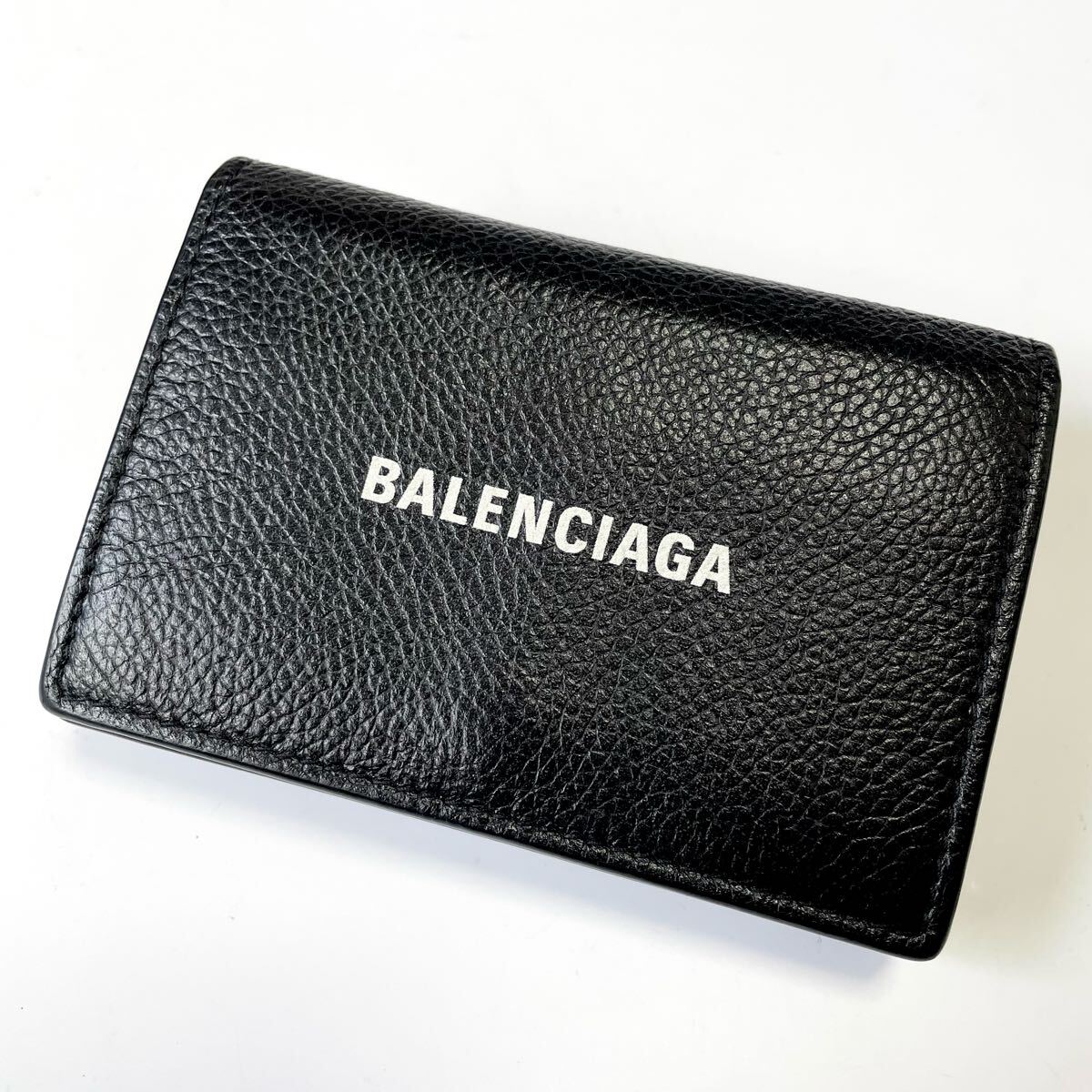 ★BALENCIAGA バレンシアガ カードケース 名刺入れ 中古 黒 645508【鑑定済み 本物保証】拍卖