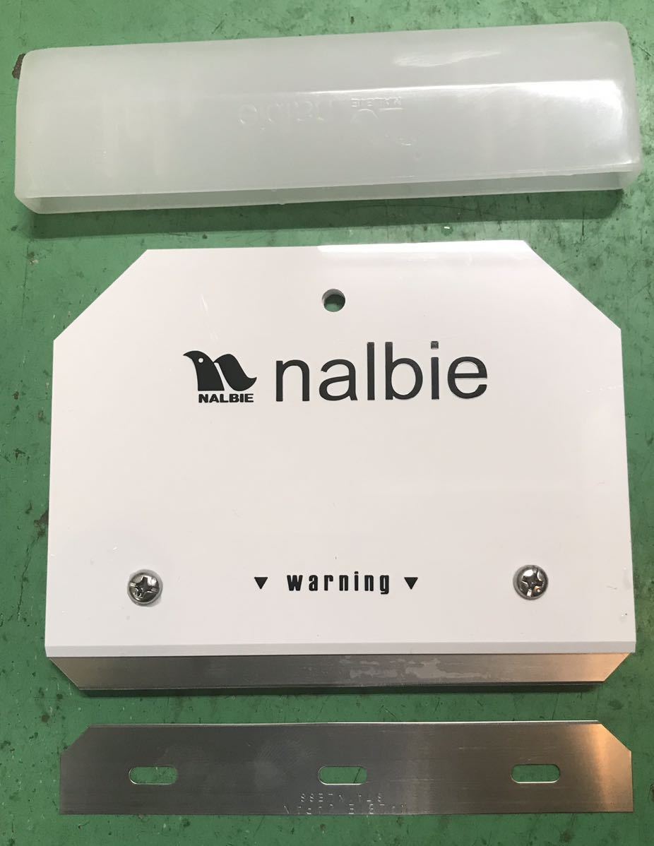 ナルビー アクアステンレススクレーパー(コケ カルシウム 水垢を削ぎ取る)(替え刃1枚付き)☆プロ愛用の優れもの☆新品 送料無料 nalbie☆拍卖