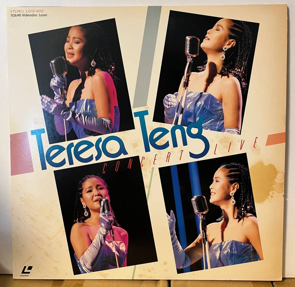 テレサ・テン TERESA TENG 鄧麗君 Concert Live LD Laser Disc レーザー・ディスク 日本盤 LO78-9012拍卖