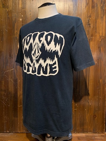 K324 メンズ Tシャツ VOLCOM ボルコム 半袖 プリント ブラック 黒 ロゴ サーフ ストリート / M 全国レターパック配送 拍卖