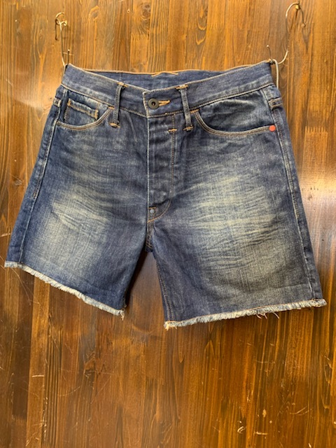 J540TC メンズ パンツ 55DSL DIESEL ディーゼル ショート ハーフ デニム ジーンズ カットオフ 小さいサイズ / W28 レターパック配送拍卖