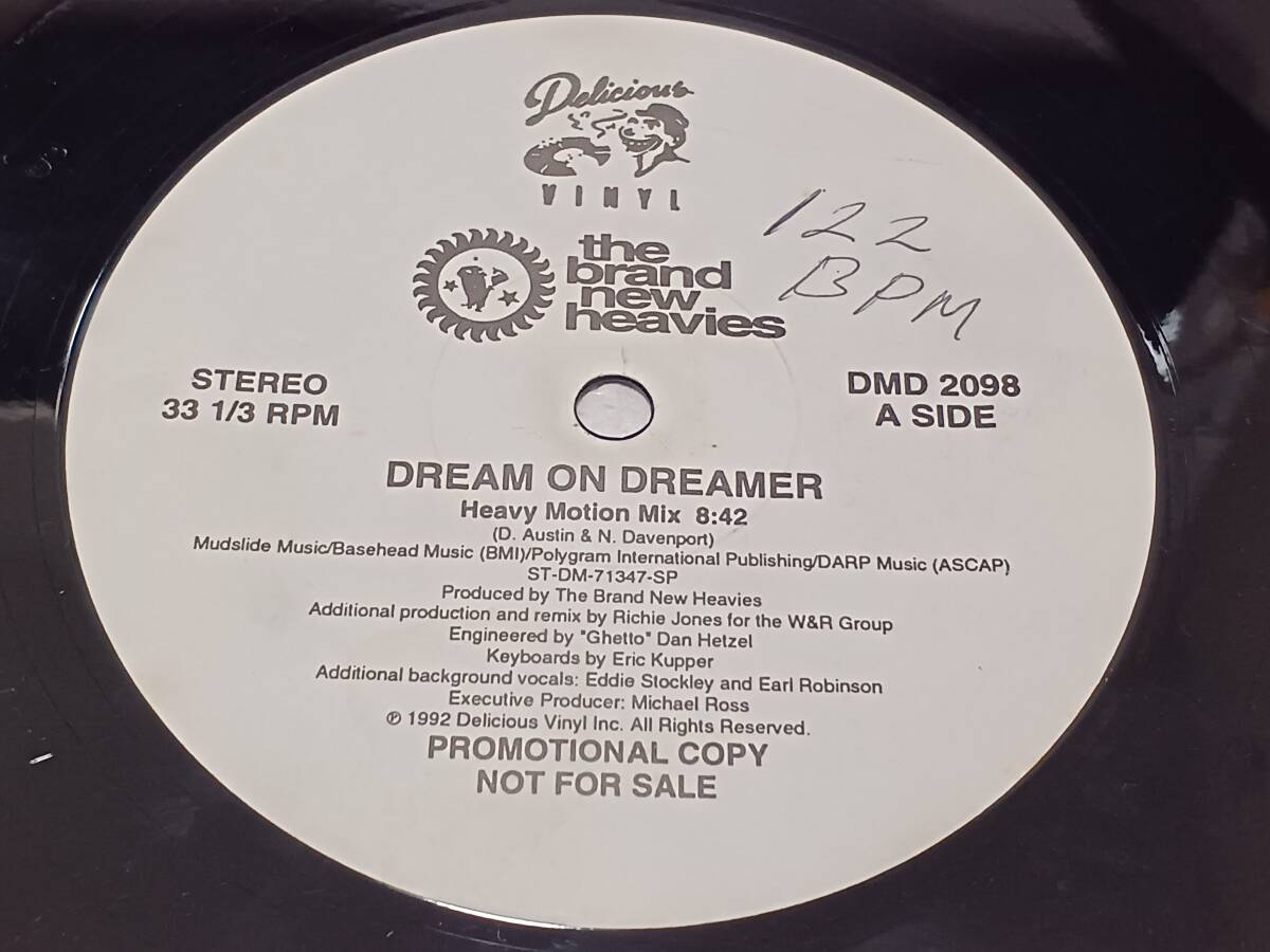 the brand new heavies Dream On Dreamer プロモ盤 12 インチ レコード 1992年 PLANET e 中古 拍卖