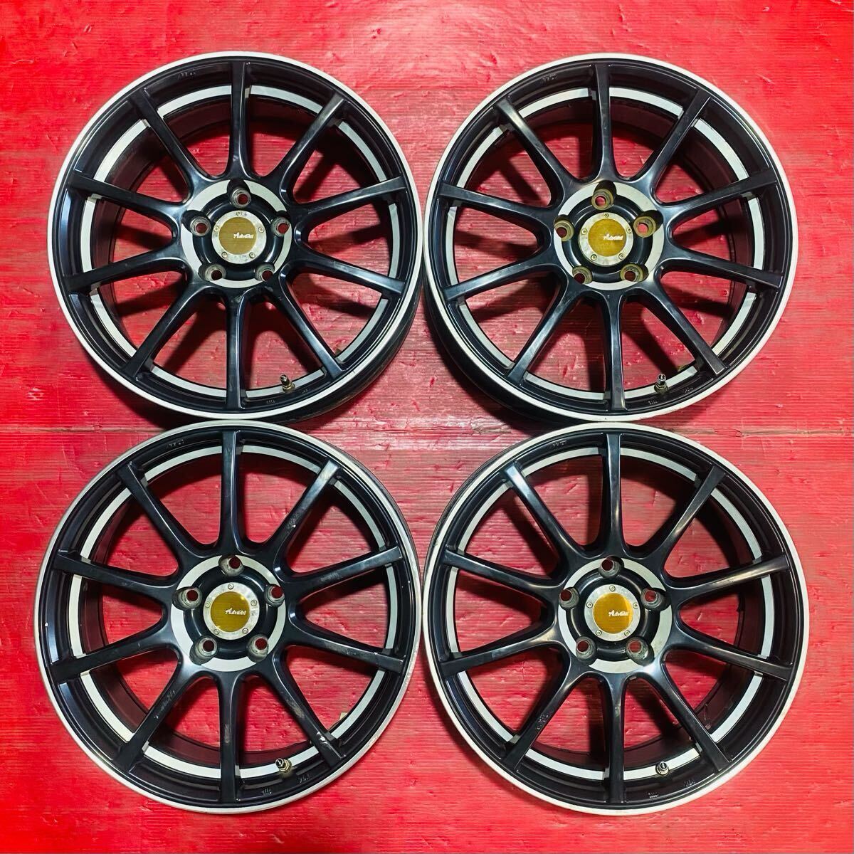 Advanti VIGOROSO サイズ 17×7.5J PCD112 H5 OFF +53 ハブ径約57mm 傷汚れあり 4本セット拍卖