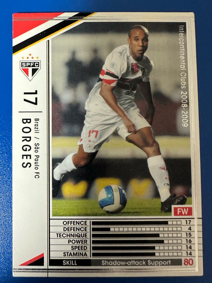 ◆WCCF 08-09 ボルジェス Borges Sao Paulo FC Brazil 1980◆拍卖