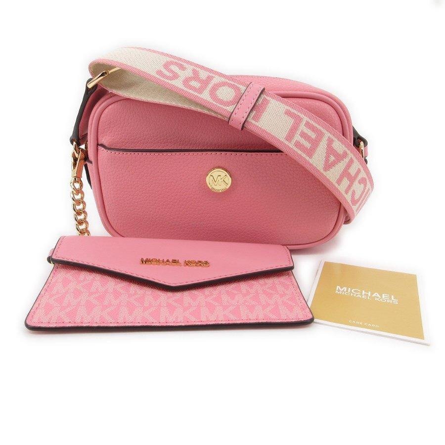 送料無料 超美品 マイケルコース MICHAEL KORS ショルダーバッグ ポシェット レザー カメラバッグ レディース拍卖