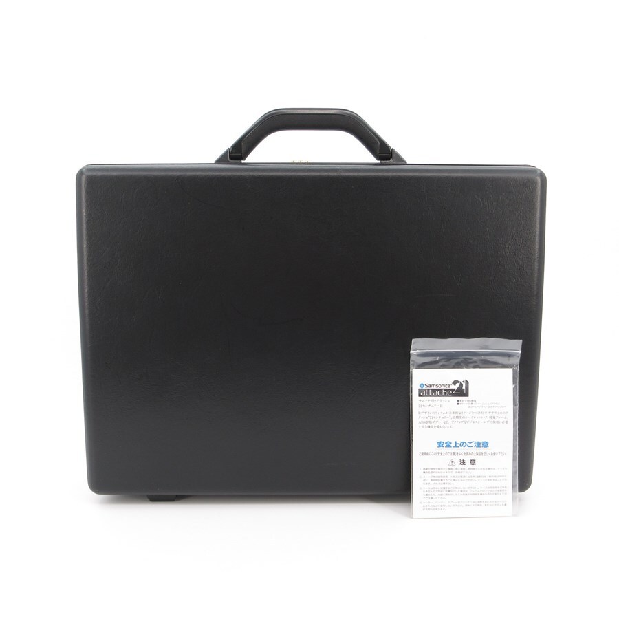 送料無料 サムソナイト Samsonite ビジネスバッグ アタッシュケース アタッシェ21 センチュリーII 黒 メンズ拍卖