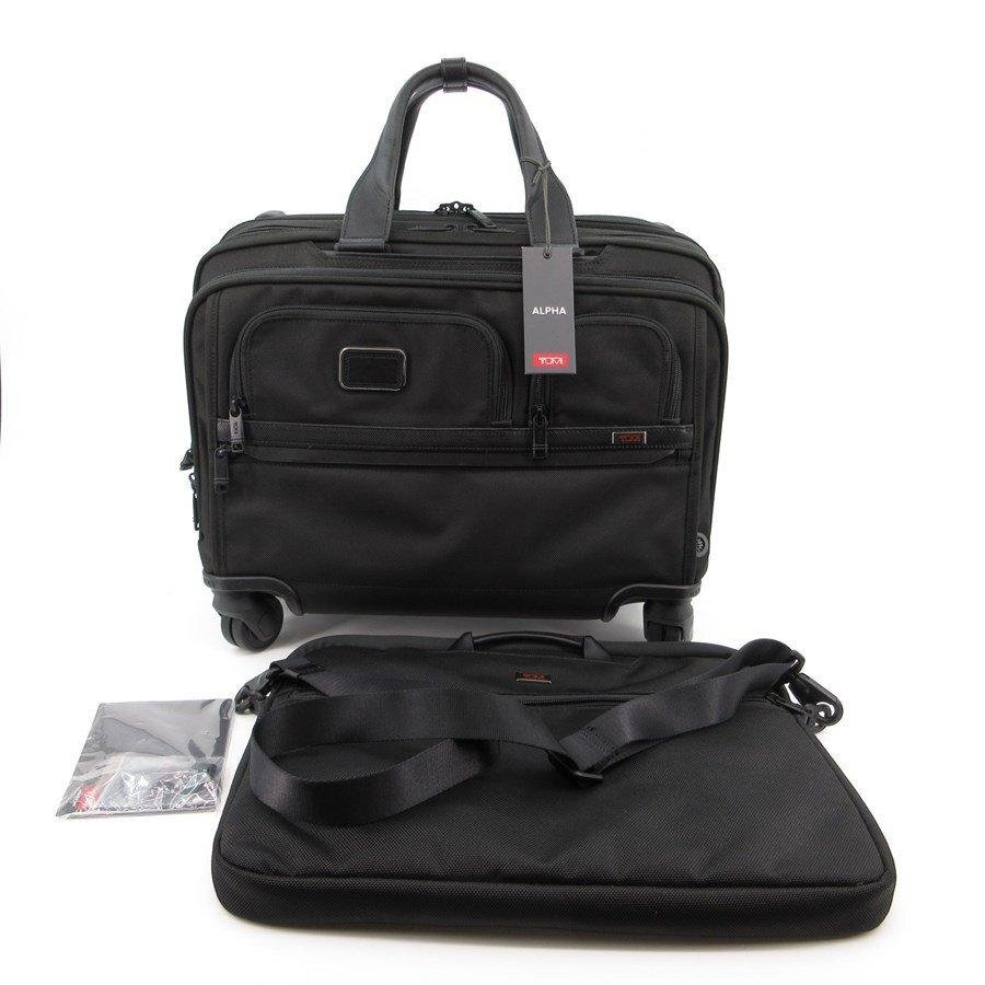 送料無料 トゥミ TUMI キャリーケース ビジネスバッグ アルファ3 デラックス 4ウィール ラップトップケースブリーフ メンズ拍卖