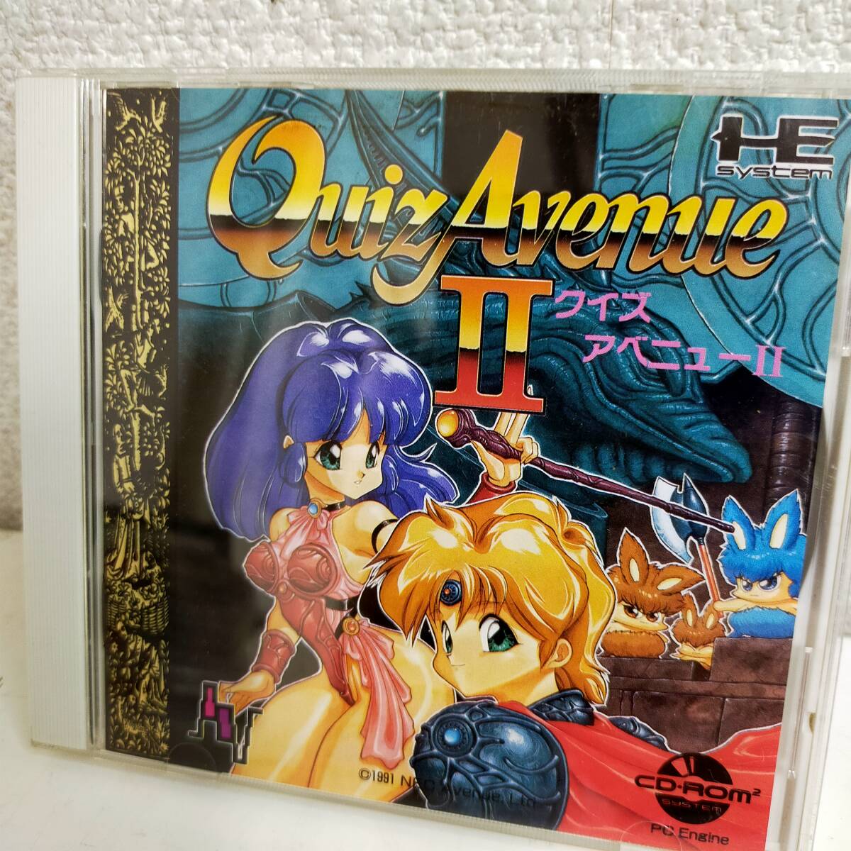 クイズアベニューⅡ NECアベニュー CD-ROM2 クイズ RPG ゲーム ゲームソフト ※2400010529993拍卖