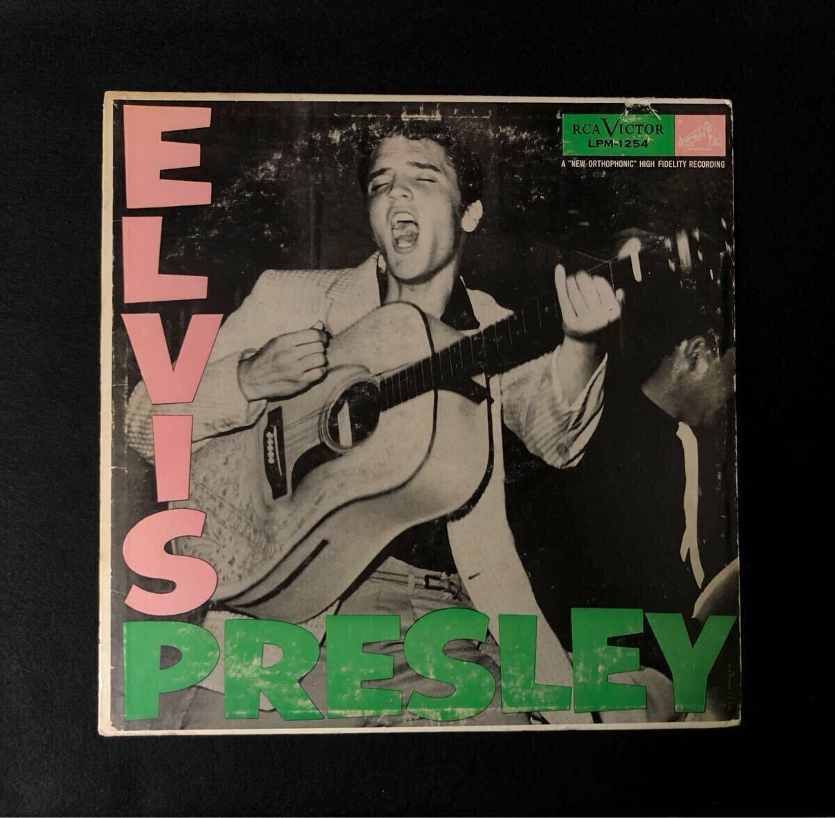 米国原盤 Elvis Presley 初回薄ピンクジャケ RCA Victor LPM1254 Mono エルヴィスプレスリー USオリジナル拍卖