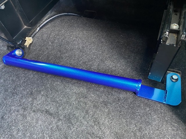 ★ダイハツL152S・L150S・L160Sムーヴ専用シートレール補強バー運転席後ろ側と助手席後ろ側2本セット新品★拍卖