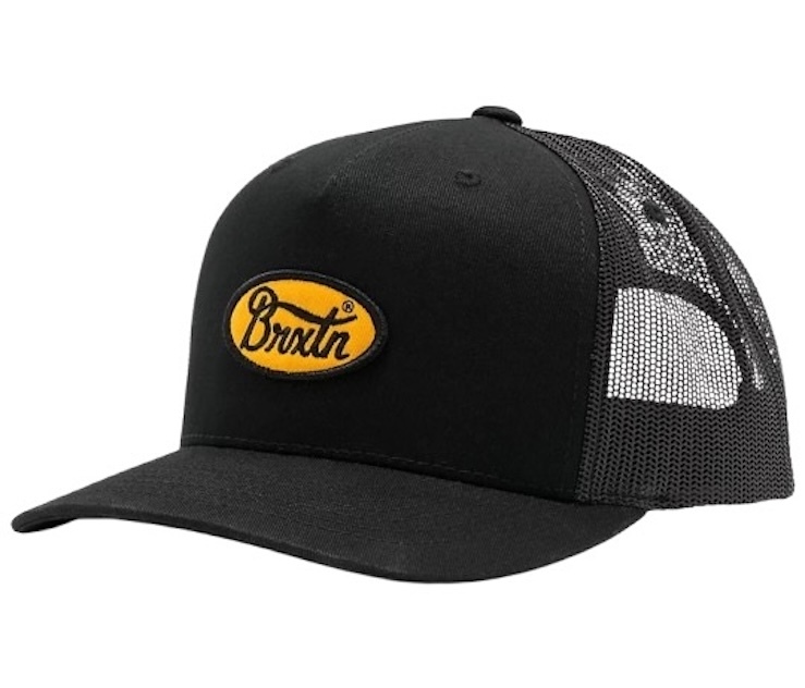 Brixton Parsons MP Trucker Hat Cap Black キャップ拍卖
