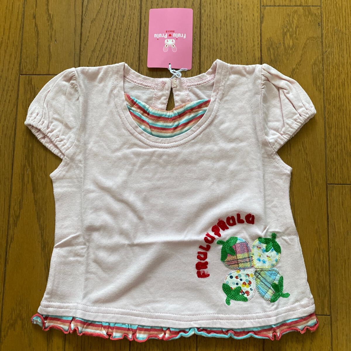 SALE 未使用 マッカ 半袖Tシャツ 90 カットソー トップス ベビー服 女の子拍卖