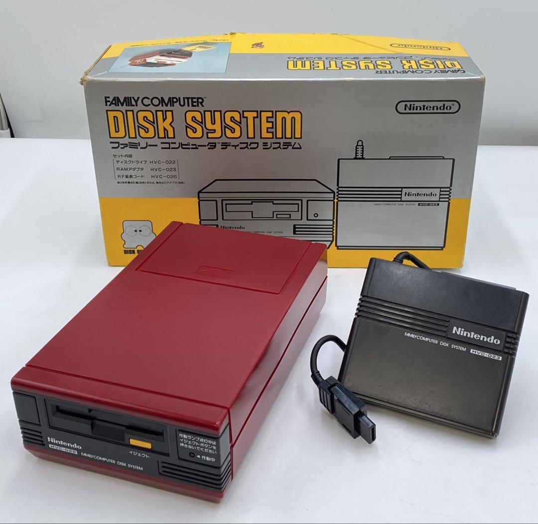 Nintendo ファミリーコンピュータ ディスクドライブ HVC-022 箱付拍卖