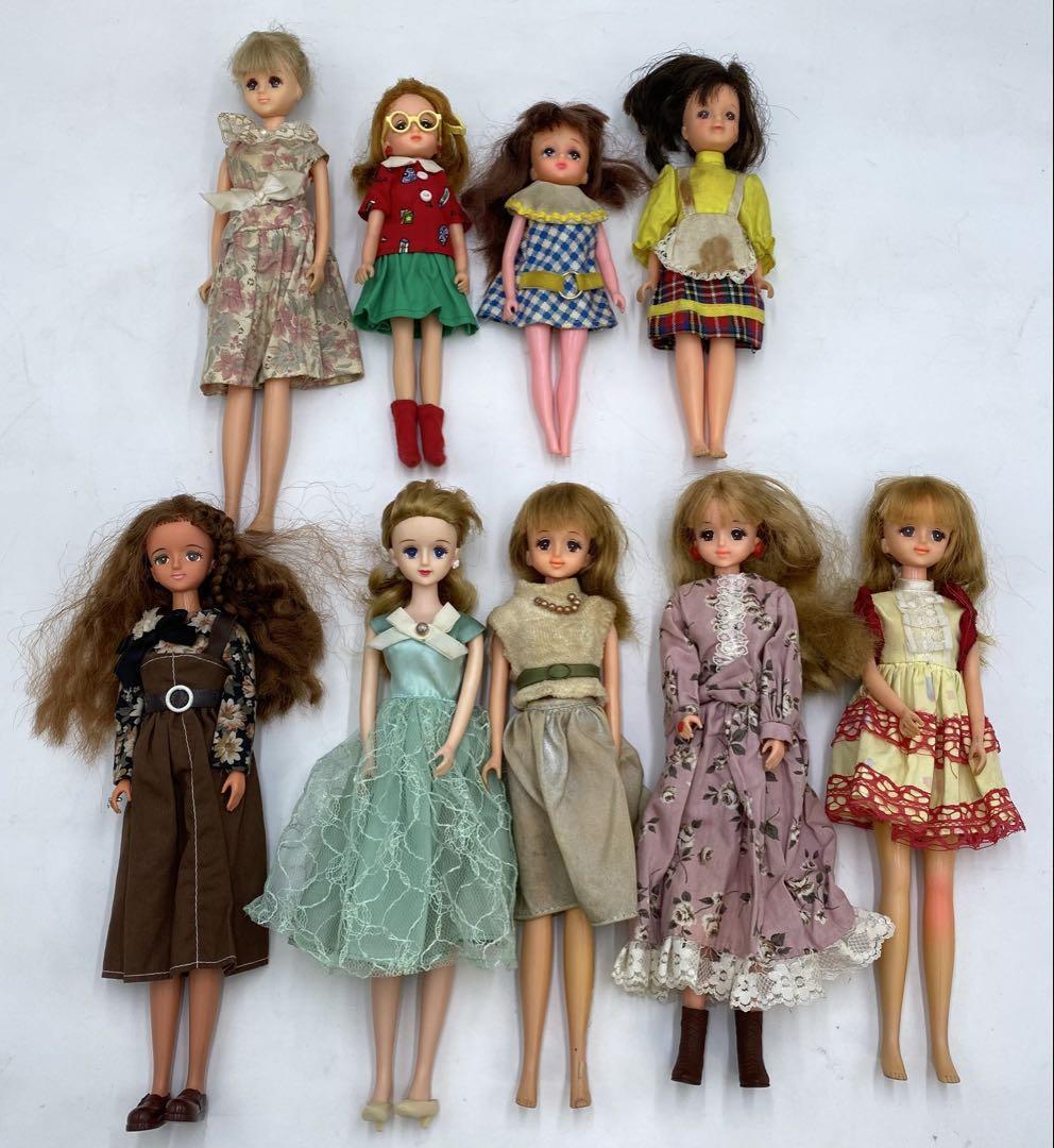 りかちゃん人形 9体 まとめ売り拍卖