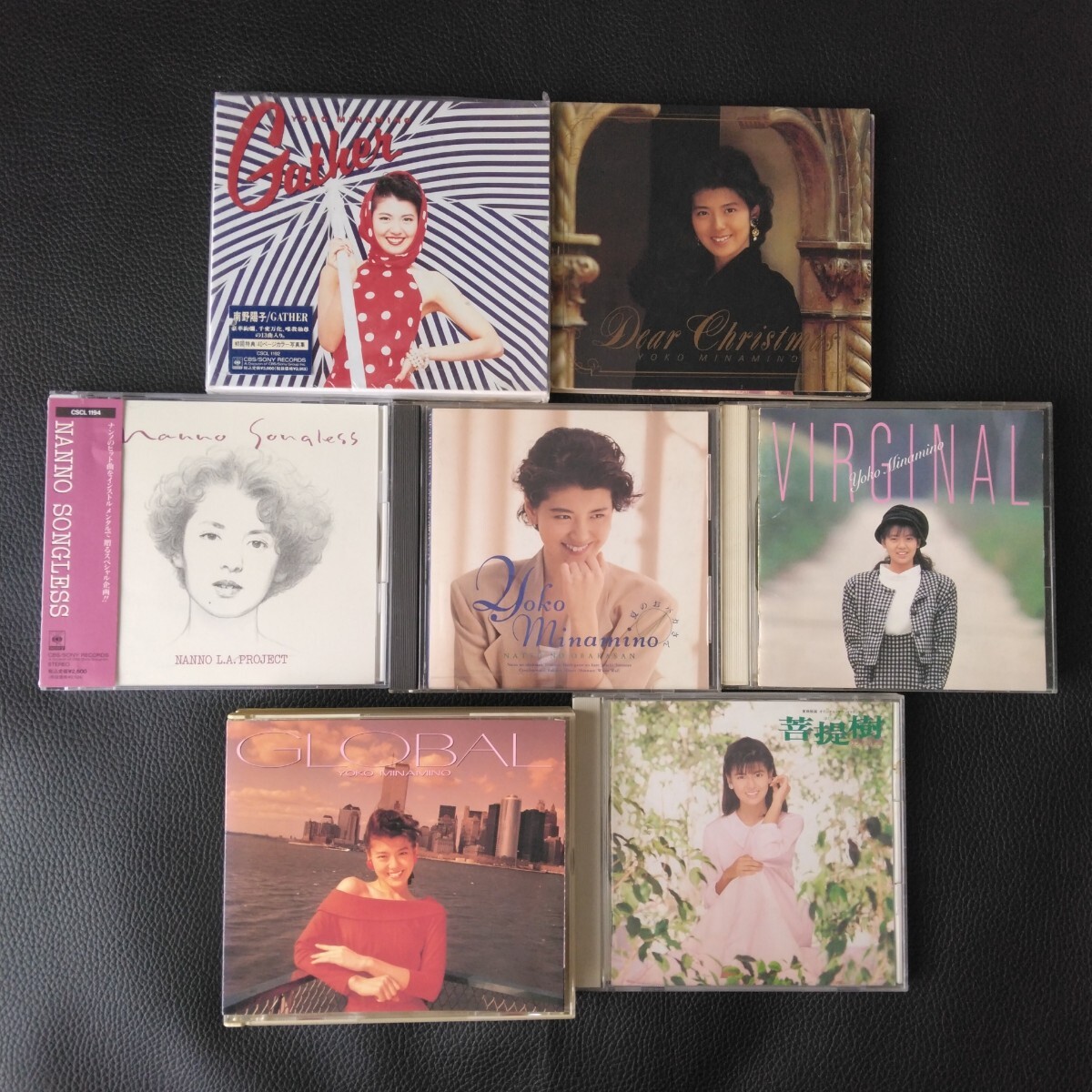 7枚セット■■■南野陽子/Gather/ナンノ ソングレス/ GLOBAL/ヴァージナル/ディアー・クリスマス/夏のおバカさん/菩提樹 サントラ■■■拍卖