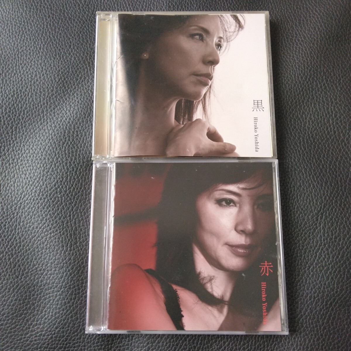 2枚セット□吉田弘子/赤 & 黒□拍卖