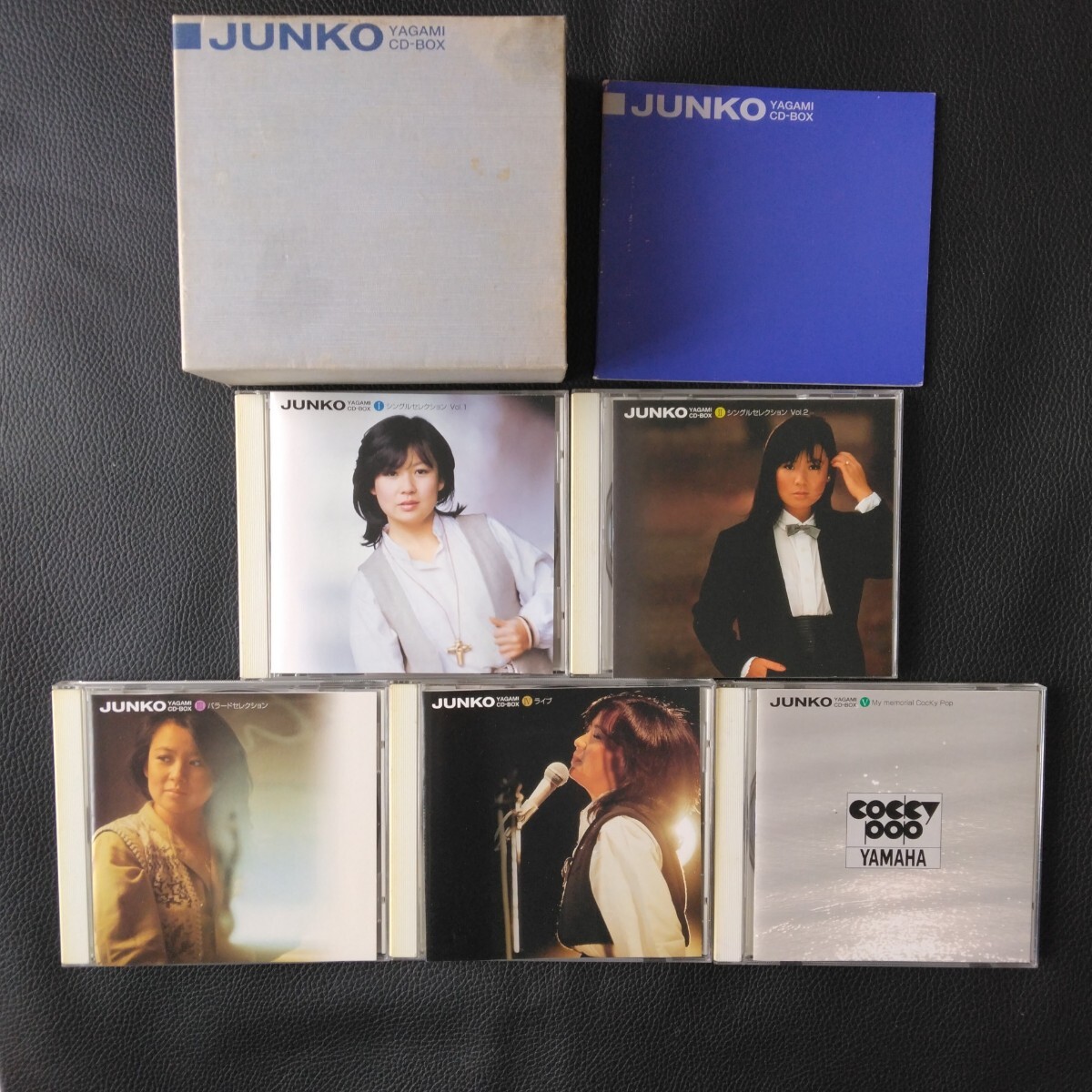 CD-BOX 5枚組●●八神純子 JUNKO YAGAMI/シングルセレクション Vol.1 & 2/バラードセレクション/ライブ/コッキーポップ/全71曲収録●●拍卖