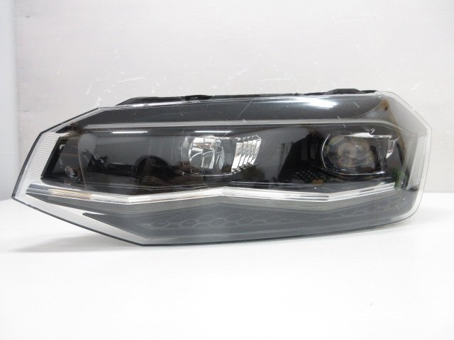 ★ VW フォルクスワーゲン ポロ AW 純正 左 ヘッド ライト LED 2G2941035B / 2G2 941 035 B (B044975)拍卖