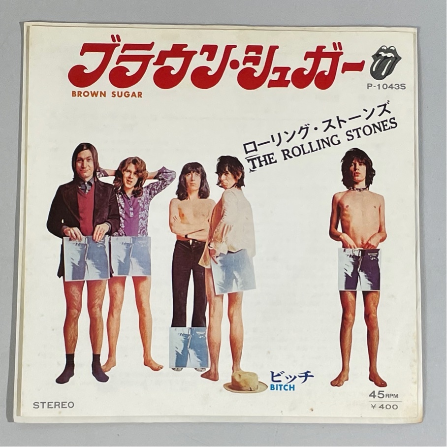 P-1043S THE ROLLING STONES ローリング・ストーンズ ブラウン・シュガー ビッチ 洗浄済 EP拍卖