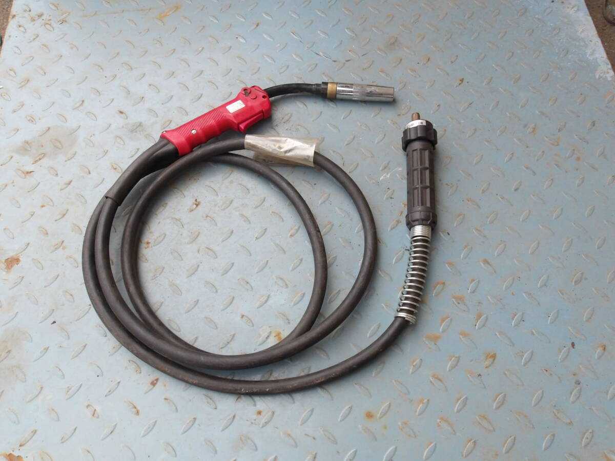 【4016】中古 Panasonic CO2/MAG 溶接用トーチ トーチ ユーロコネクタ 半自動 工具 溶接 現状渡し 現物確認歓迎!! 埼玉より!!拍卖