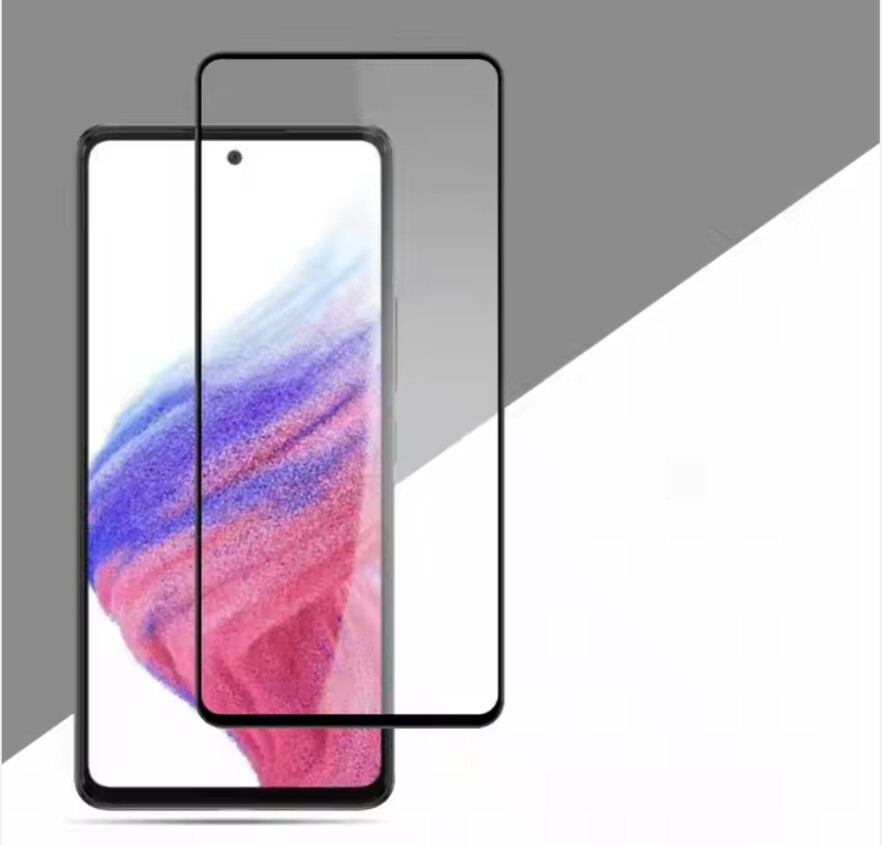 Galaxy A53 A52 A51 5G ガラス フィルム 指紋認証対応 ギャラクシー 全面接着 SC-54A SCG07 SC-53B SC-53C SCG15 fingerprint unlock拍卖