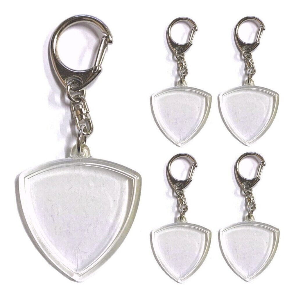 即決◆新品◆送料無料ハメパチ ピック・キーホルダー/おにぎり型用/5個セット 日本製 ピックをキーホルダーに! ピックケース/メール便拍卖