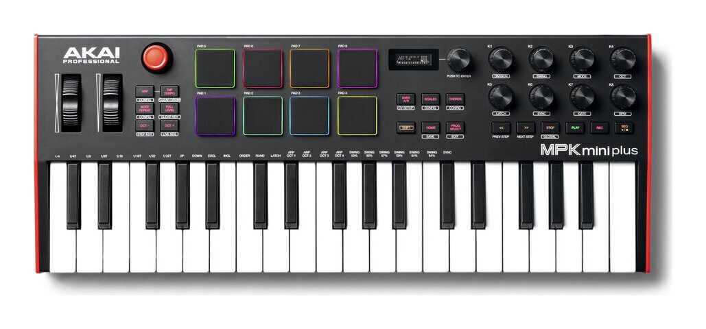 即決◆新品◆送料無料AKAI Professional MPK mini plus / USB MIDI キーボード・コントローラー拍卖