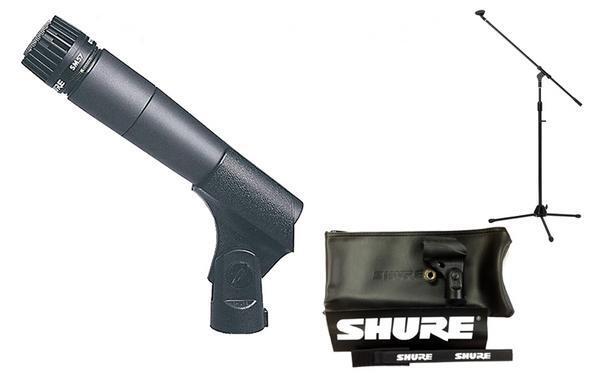 即決◆新品SHURE SM57LCE/SM57-LCE/ブームマイクスタンド付7点セット拍卖