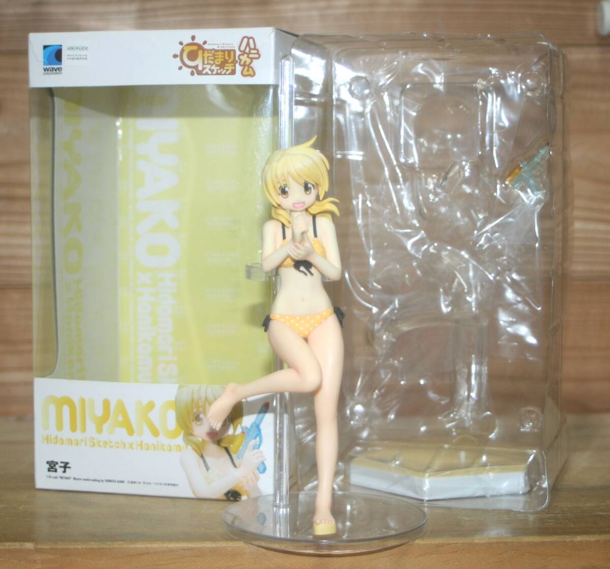 開封品♪ ひだまりスケッチ×ハニカム 宮子 BEACH QUEENS (1/10 ウェーブ,検索用:乃莉,ゆの,沙英,ヒロ,なずな)拍卖