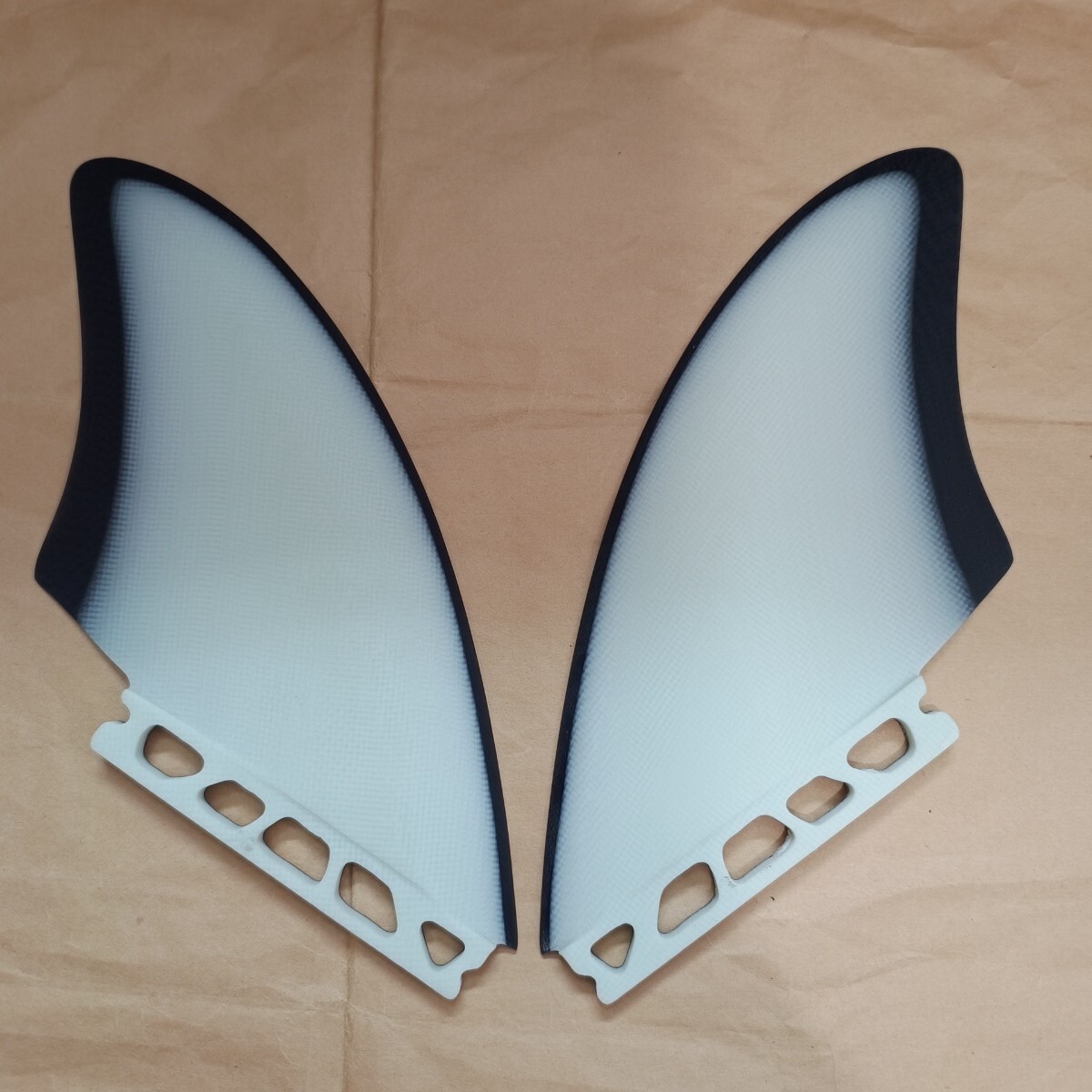キャプテンフィン系 ツインキールフィン ファイバーグラス製 ツインフィン ノーブランド フィン拍卖