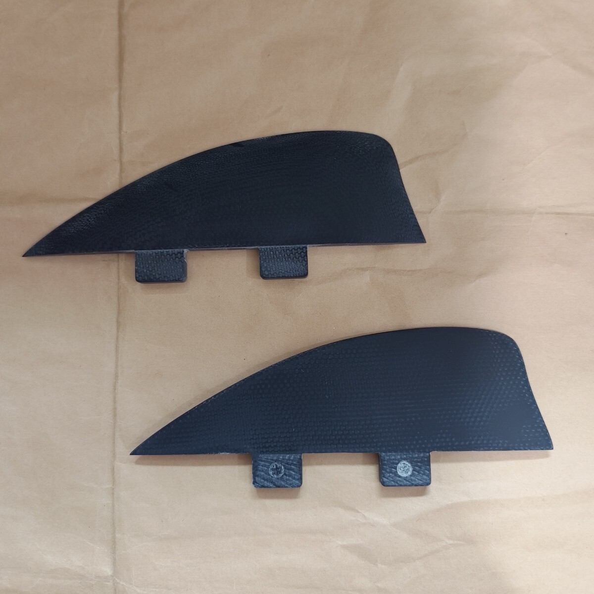 カナードフィン FCS対応 サイド スタビライザー ファイバーグラス製 ショートボード ミッドレングス ロングボード サップ フィン拍卖