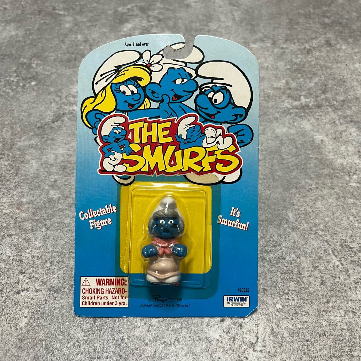 【デッドストック】スマーフ PVC フィギュア おばあちゃん拍卖