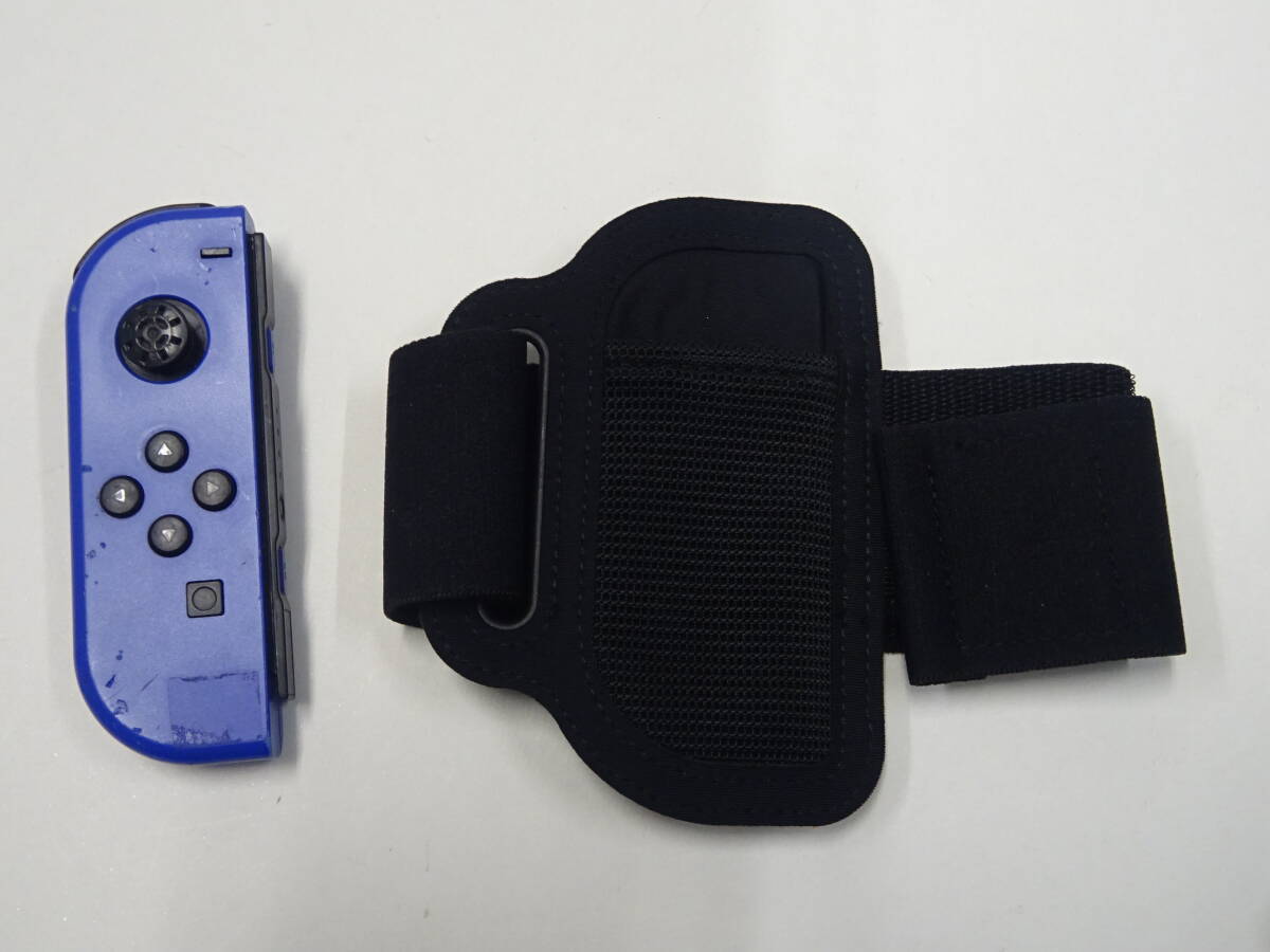 (お-J-443)Nitendo switch ジョイコン 左 HAC-015 JOY-CON(L) レッグバンド HAC-023 リングフィットアドベンチャー用 動作確認済 中古拍卖