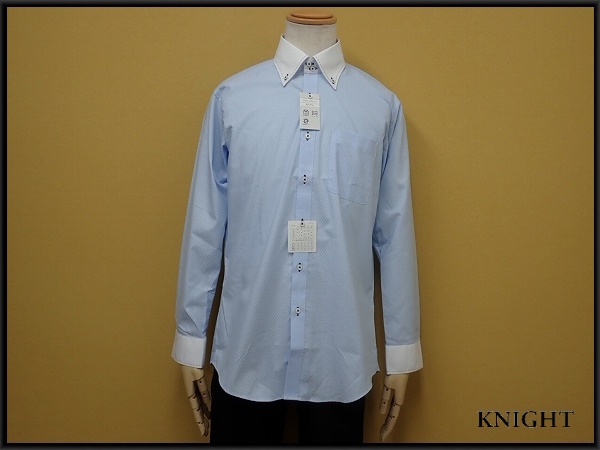 送料無料 LES MUES クレリックシャツ・L/41-82△レミュー/ビジネス/メンズ/@B1/25水4-23拍卖