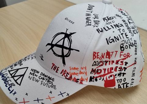 【送料無料】アートプリント 帽子 陽避け キャップ 釣り ★アジャスターフリー調整 アウトドア カジュアルキャップ 野球帽拍卖