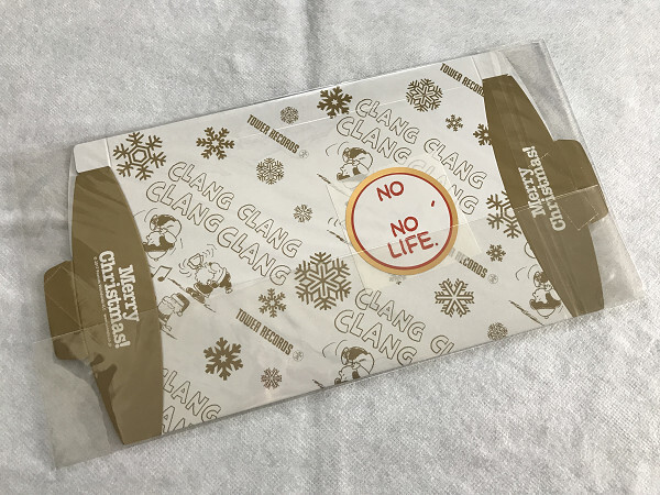 スヌーピー タワーレコード コラボ クリスマス ギフトボックス シール 白 金/タワレコ/ラッピング/ボックス/包装/まくら型/ピロー型/箱拍卖